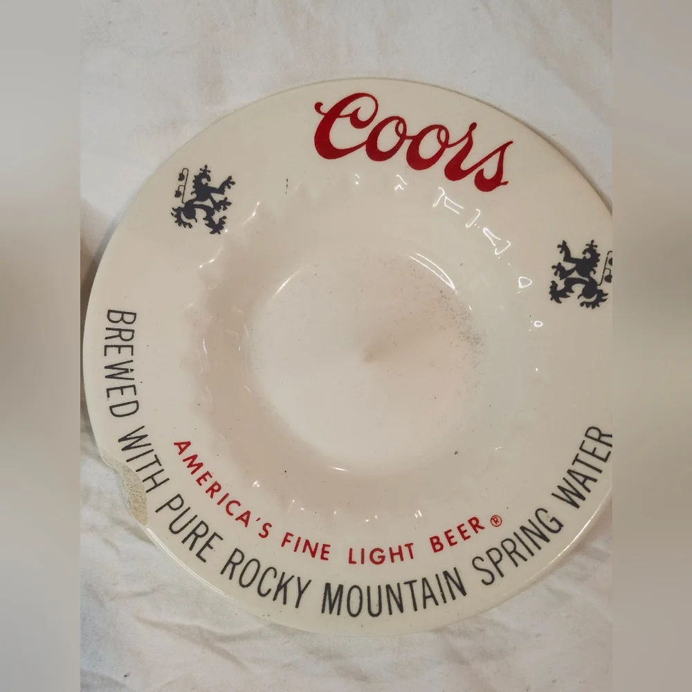 Coors Vintage Ashtrays (3)
